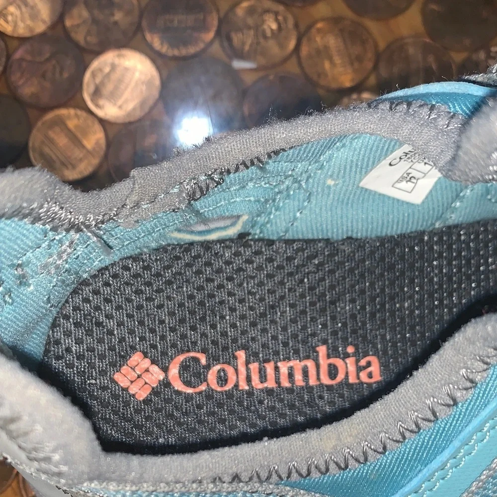Columbia Kids' Aqua and Gray Water Shoes